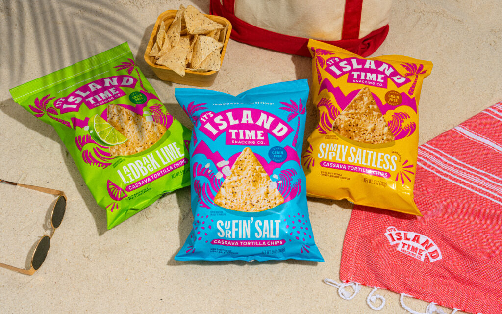 bag of cassava chips island time