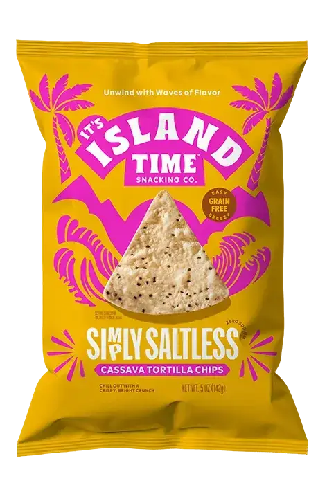 Simply Saltless Cassava Tortilla Chips