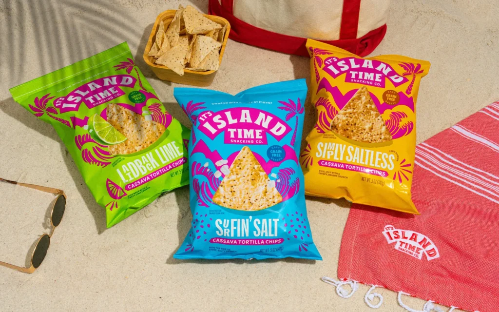 bag of cassava chips island time