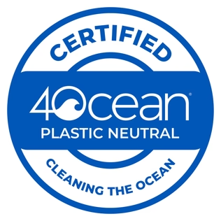 Logo 4ocean plastic neutral